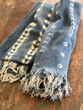 Vintage African Indigo Denim Mudcloth | No. 66