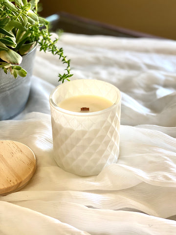 Beeswax Lifestyle Aromatic Candle | White | 8 oz.