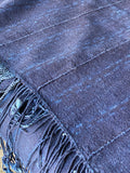 Vintage African Indigo Denim Mossi Mudcloth Throw | No. 17