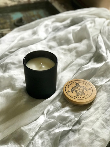 Essential Oil Aromatic Candle | Matte Black | 13 oz.