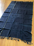 Vintage African Dark Indigo Denim Mossi Mudcloth | No. 65