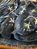 Vintage African Indigo Denim Mudcloth | No. 67