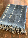 Vintage African Indigo Denim Mudcloth | No. 66
