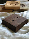 Handcarved Wooden Soap Dish