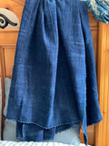Vintage African Indigo Denim Mossi Mudcloth | No. 37