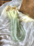 African Sea glass Beads | mint
