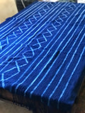 Vintage African Denim Indigo Mudcloth #13