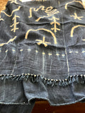Vintage African Indigo Denim Mudcloth | No. 67