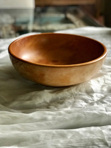 Antique Japanese Wooden Bowl