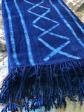 Vintage African Denim Indigo Mudcloth #13