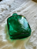 Vintage Glass Decanter | green
