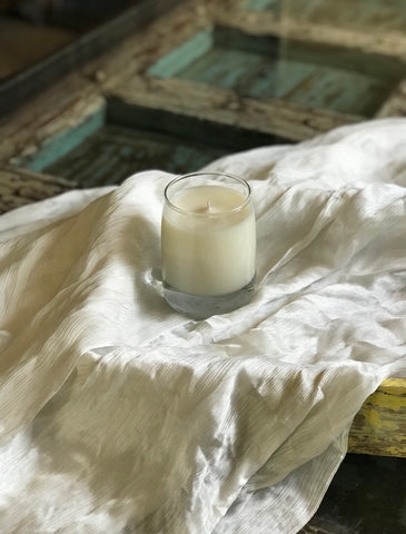 Vibe Glass Candle | 10 oz | Seaside Rose