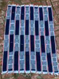 Vintage African Indigo Baule Mudcloth 55” L x 40” W Textile | No. 118
