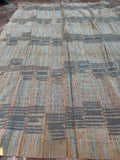 Vintage Nigerian Yoruba Aso Oke Handwoven Textile Throw 67” L x 46” W | No. 181