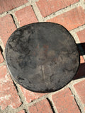 Vintage African Dark Wooden Lobi Stool 13” H x 8” - 8 1/2” D / Decor Collector
