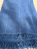 Vintage African Indigo Denim Mossi Mudcloth 65” L x 41” W Textile | No. 110