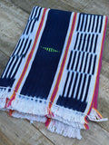 Vintage African Indigo Baule Mudcloth 55” L x 40” W Textile | No. 118