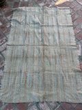 Vintage Nigerian Yoruba Aso Oke Handwoven Textile Throw 67” L x 46” W | No. 181