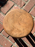 Vintage African Wooden Senufo Stool Handcarved 14 1/4” Tall x 10 1/2” Diameter