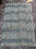 Vintage Nigerian Yoruba Aso Oke Handwoven Textile Throw 67” L x 46” W | No. 181