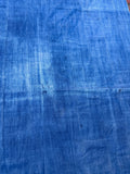 Vintage African Indigo Denim Mossi Mudcloth 80” L x 45” W Textile | No. 115