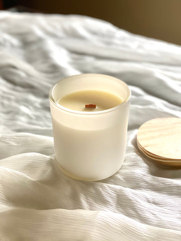 Beeswax Lifestyle Aromatic Candle | Matte White | 13 oz.