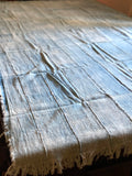 Vintage African Light Faded Indigo Denim Mossi Mudcloth | No. 61