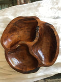 Chunky Teak Wood Bowl