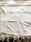 Vintage African Natural White Mudcloth | No. 58