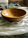 Antique Primitive Wooden Bowl | large