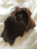 Sea Turtle Wooden Trinket Box