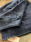 Vintage African Indigo Denim Mossi Mudcloth | No. 37