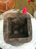 Vintage African Carved Tribal Wooden Stool