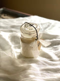 Vintage Wire Bail Mason Jar Candle