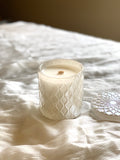 Essential Oil Aromatic Candle | Pearl White | 8 oz.