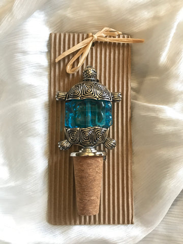 Turtle Wine Stopper