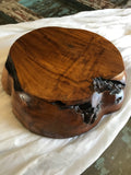 Chunky Teak Wood Bowl