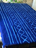 Vintage African Denim Indigo Mudcloth #13