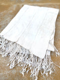 Vintage African Natural White Mudcloth | No. 40