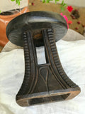 Vintage African Carved Tribal Wooden Stool