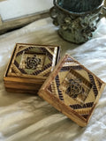 Banana Leaf Sea Turtle Box | Set of two