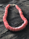 African Glass Beads | pink