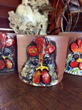 Handmade Rooster Mug